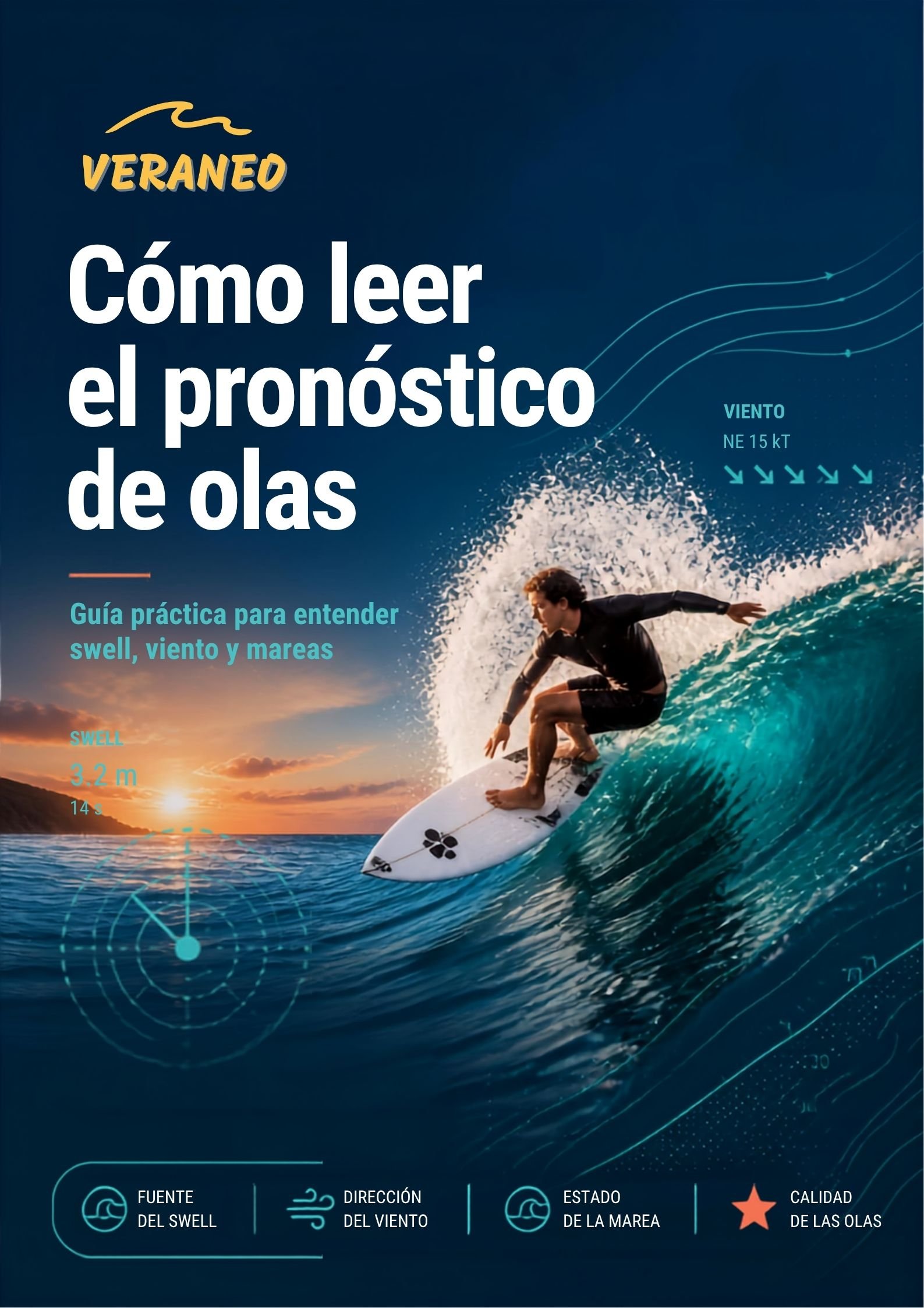 E-book: Cómo leer el pronóstico de olas