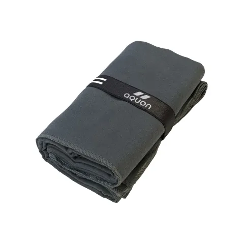 Toallon microfibra secado rapido Negro